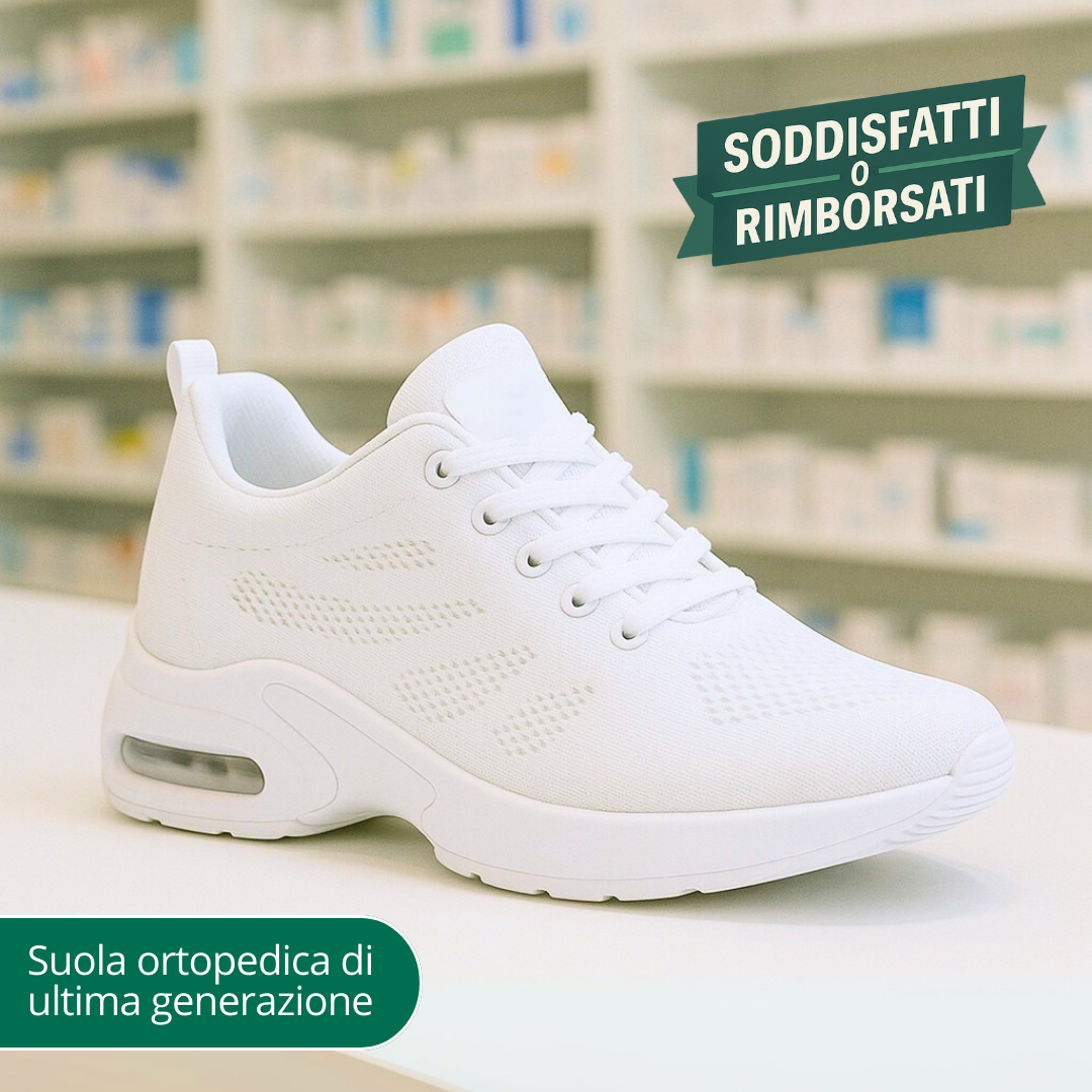 Scarpa ortopedica con plantare SoftCloud memory